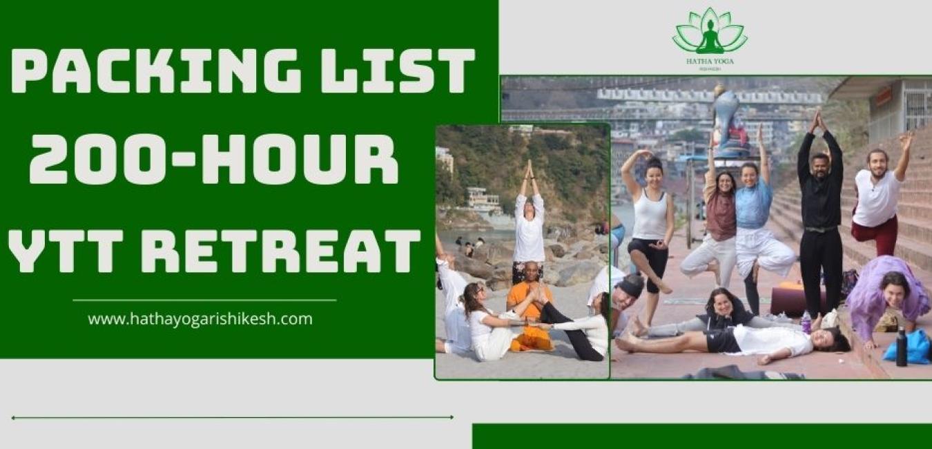 Packing List for a 200-Hour YTT Retreat